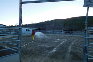 GES - ArenaKleen®  Ready to use organic sprayable  dust control for riding arenas